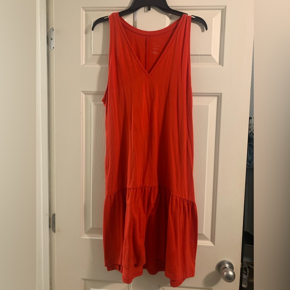 Red ruffle dress - A new day - size large